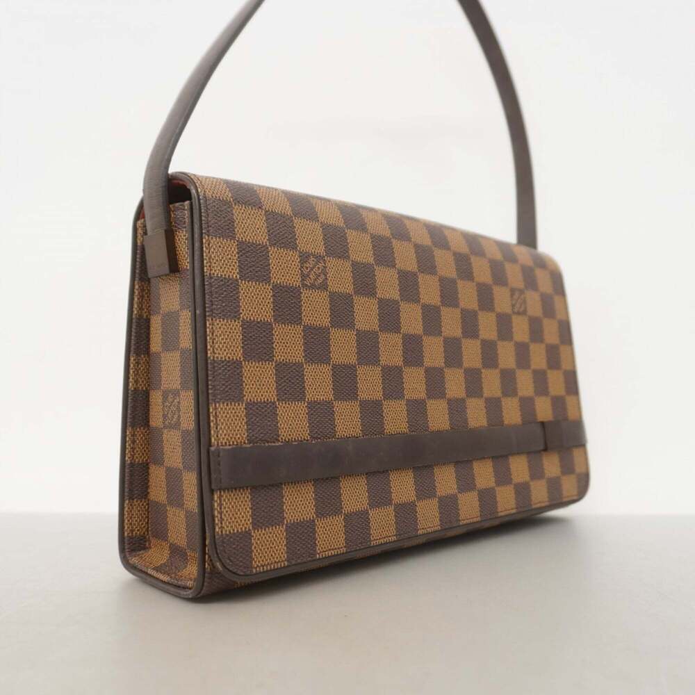 LOUIS VUITTON Authentic Brown Damier Shoulder Bag - Picture 2 of 11